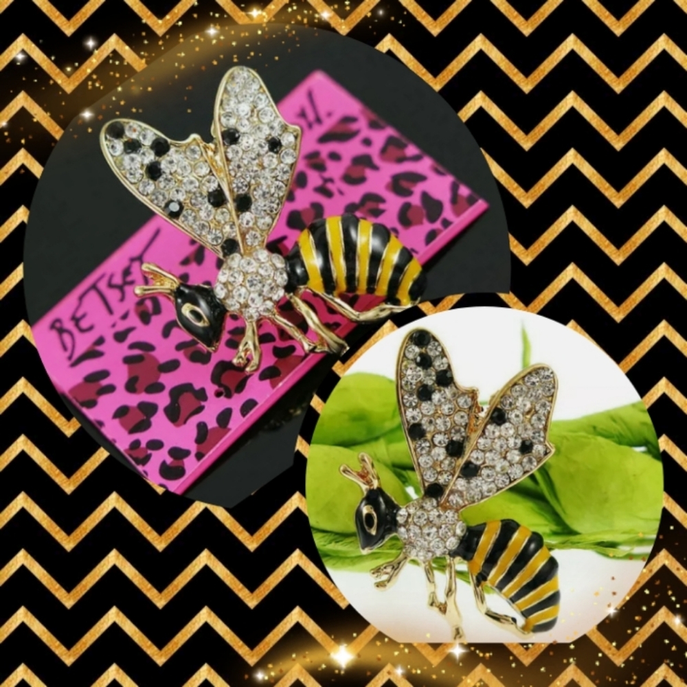 Betsey Johnson Bee Brooch